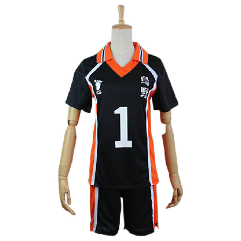 Anime Cosplay Costume Karasuno Koukou High School Volleyball Club Sawamura Daichi Sportswear Shirt Jerseys