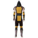 Mortal Kombat 11 Scorpion Outfit Halloween Carnival Suit Cosplay Costume