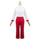Barbie Movie Rose Red Women Shirt  Pants Outfits Halloween Carnival Cosplay Costume
