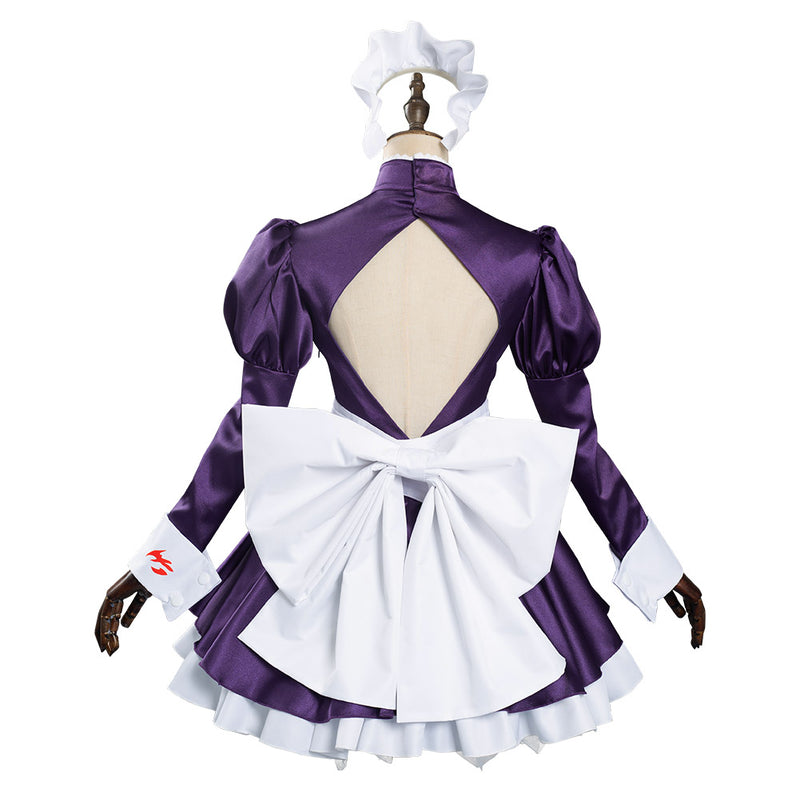 Anime High-Rise Invasion Maid-fuku Kamen Maid Dress Outfits Cosplay Costume