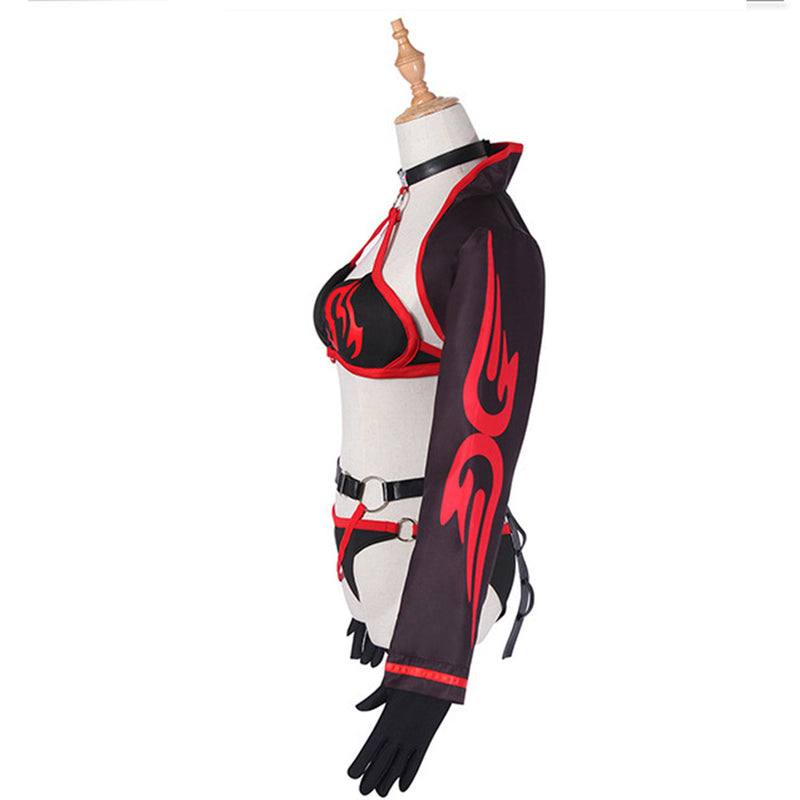 Fate/Grand Order FGO Joan of Arc Alter Berserker Swimwear Outfits Halloween Carnival Suit Cosplay Costume
