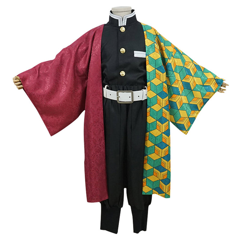 Tomioka Giyuu Kids Children Uniform Outfit Cosplay Costume Suit Halloween Carnival Suit