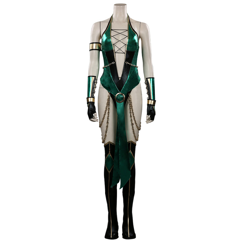 Mortal Kombat Jade Outfits Halloween Carnival Suit Cosplay Costume