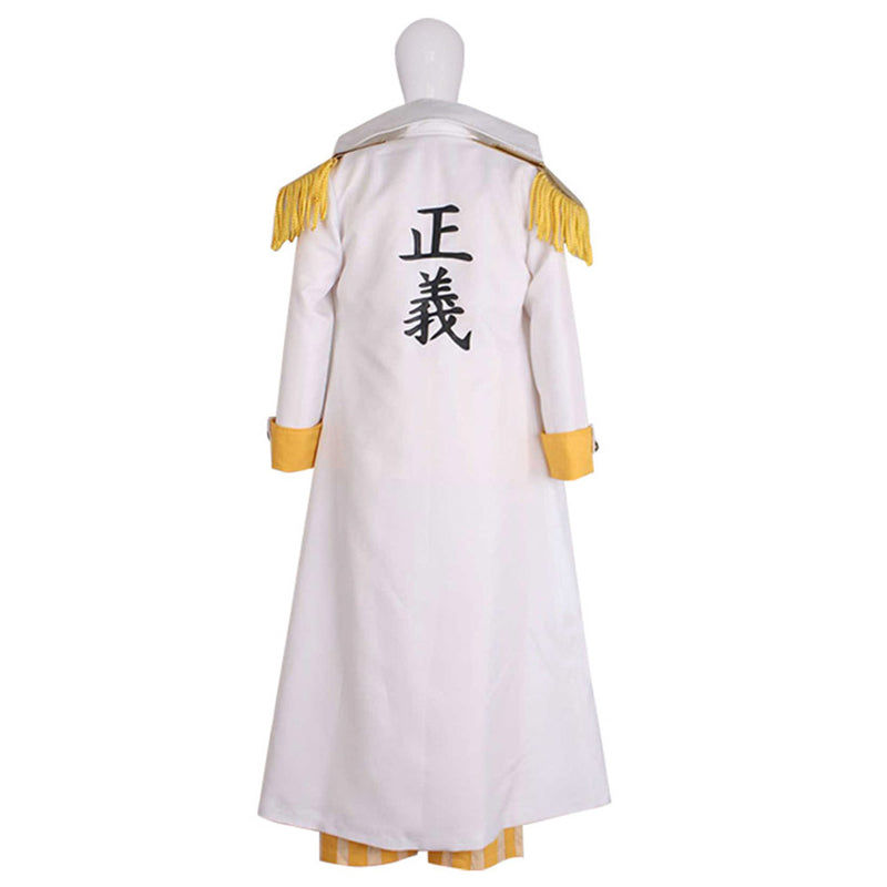 One Piece Borsalino Cosplay Costume Outfits Halloween Carnival Party Suit