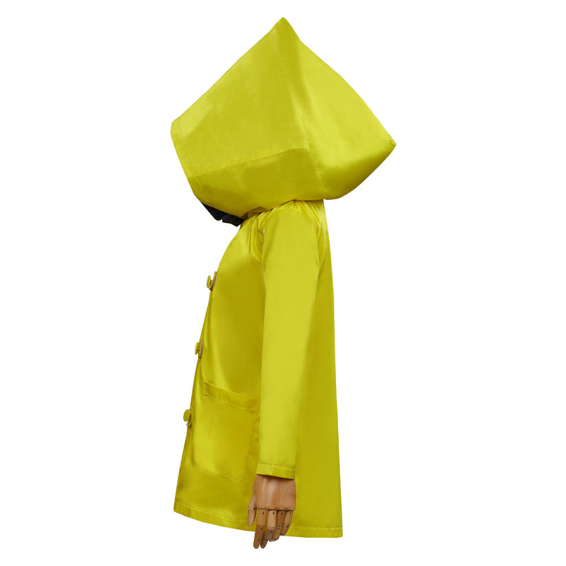 Little Nightmares II Six Yellow Coat Halloween Carnival Suit Kids child Cosplay Costume