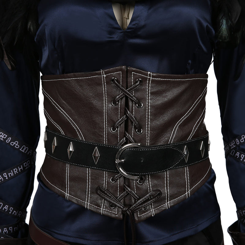 The Witcher 3: Wild Hunt Yennefer Top Skirt Outfits Halloween Carnival Suit Cosplay Costume