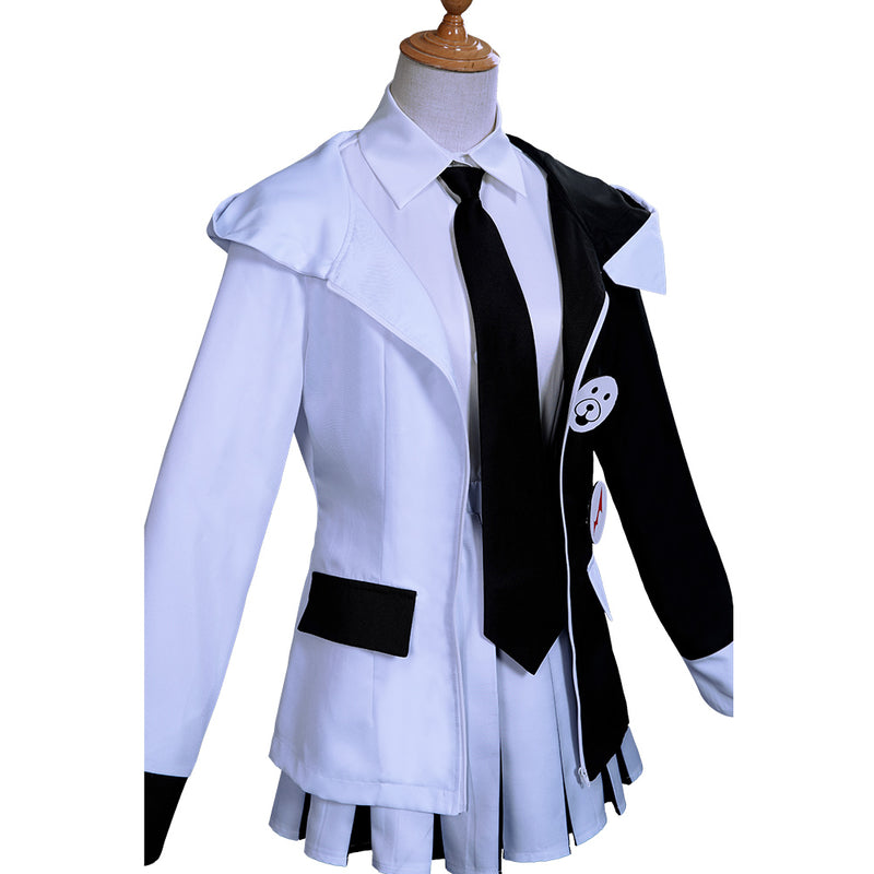 Danganronpa Monokuma Women Dress Outfits Halloween Carnival Suit Cosplay Costume