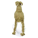 Elf Movie Cindy Cosplay Wig Heat Resistant Synthetic Hair Carnival Halloween Party Props