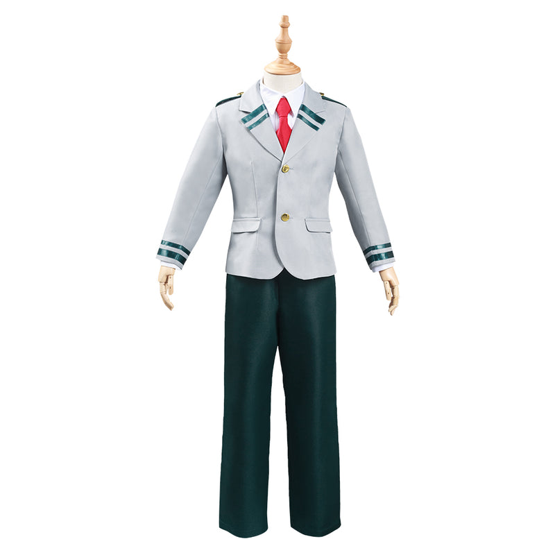 Midoriya Izuku Bakugou Katsuki Kids Children School Uniform Outfits Halloween Carnival Suit Cosplay Costume