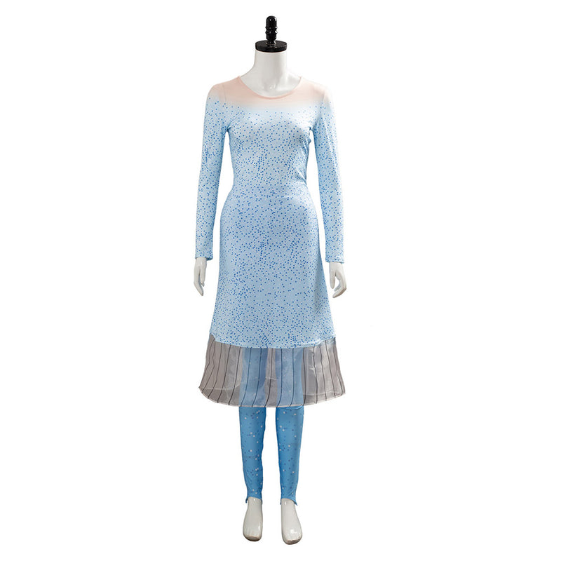 Frozen 2 Princess Elsa Dress Halloween Carnival Suit Cosplay Costume