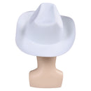 Barbie Movie Ken Cowboy White Hat Cap Halloween Cosplay Accessories