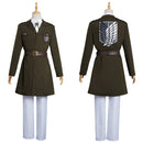 The Final Season Survey Corps Uniform Cosplay Costume Outfits Halloween Carnival Suit