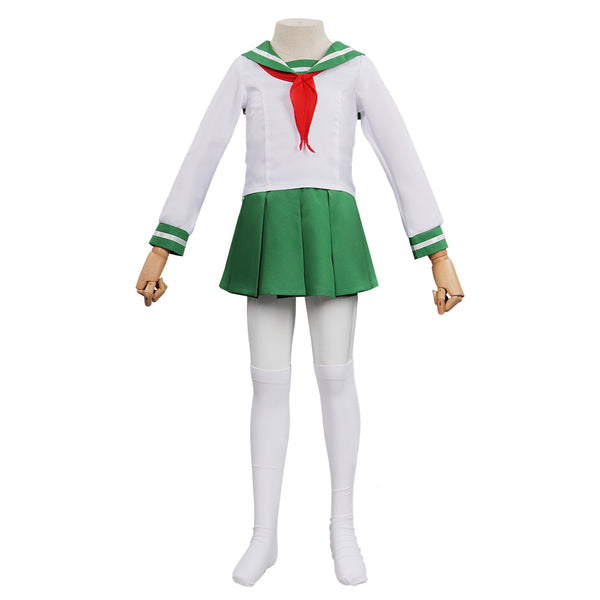 Higurashi Kagome Costume for Kids Children Christmas Cosplay Costume