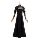 The Witcher Yennefer Party Black Long Dress Cosplay Costume