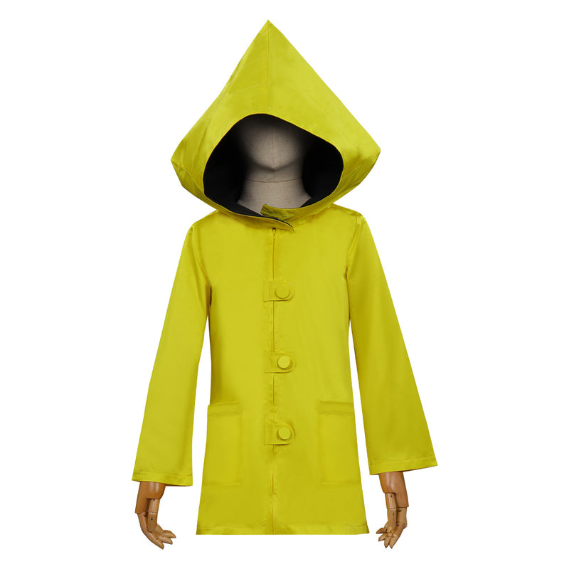Little Nightmares II Six Yellow Coat Halloween Carnival Suit Kids child Cosplay Costume