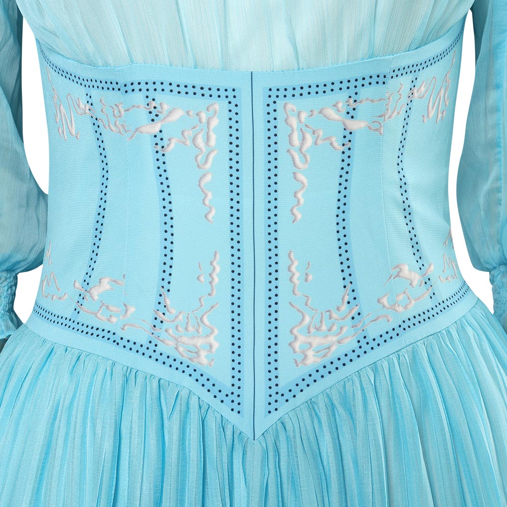 Ariel Blue Dress Outfits Halloween Carnival Party Cosplay Costume