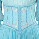 The Little Mermaid Ariel Blue Dress Outfits Halloween Carnival Party Cosplay Costume