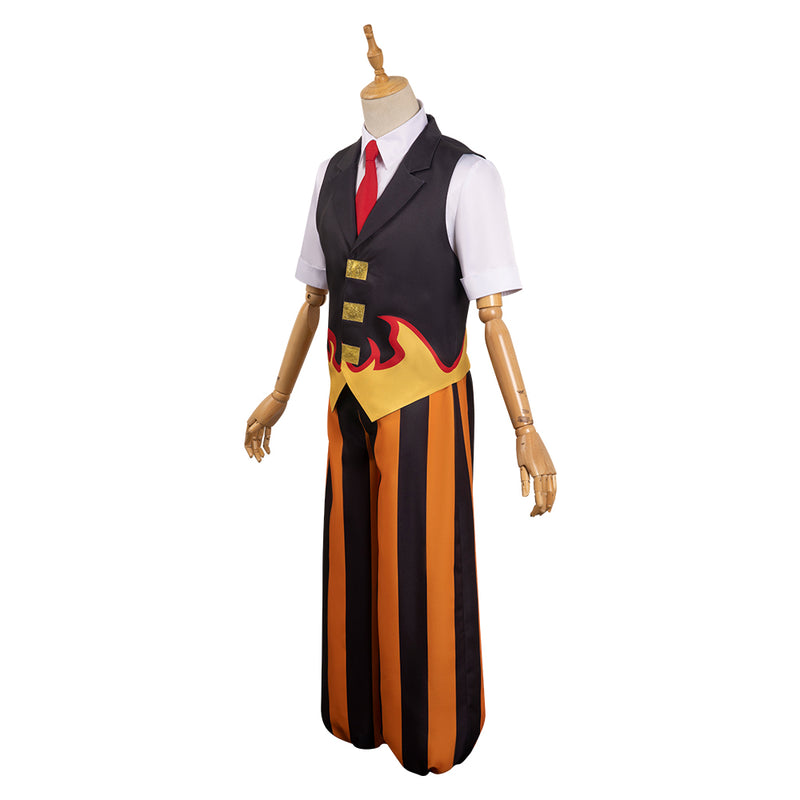 Rengoku Kyoujurou Cosplay Costume Outfits Halloween Carnival Party Suit