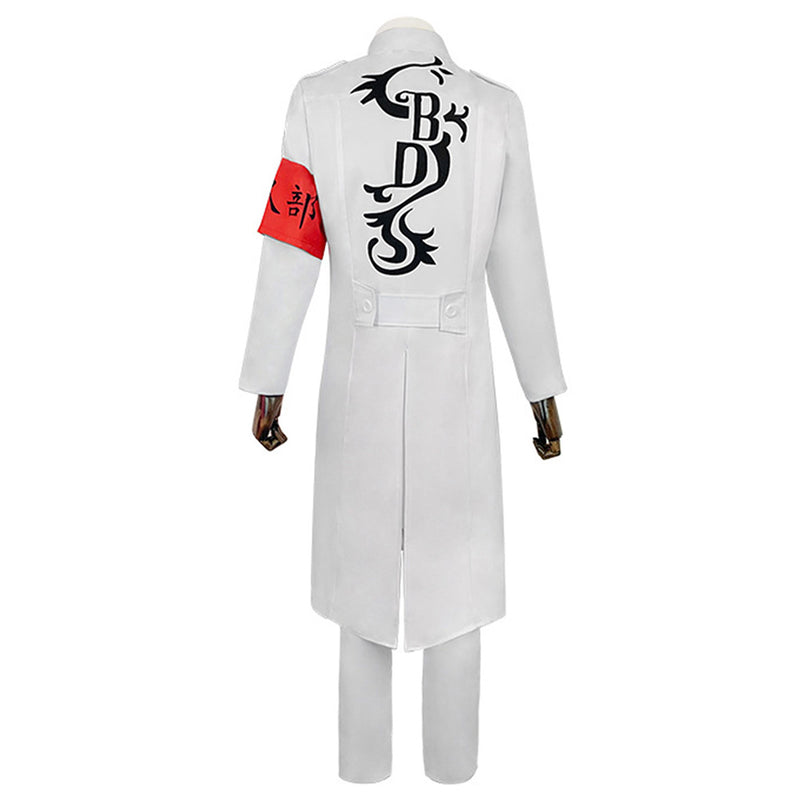 Tokyo Manji Gang White Uniform Outfits Cosplay Costume