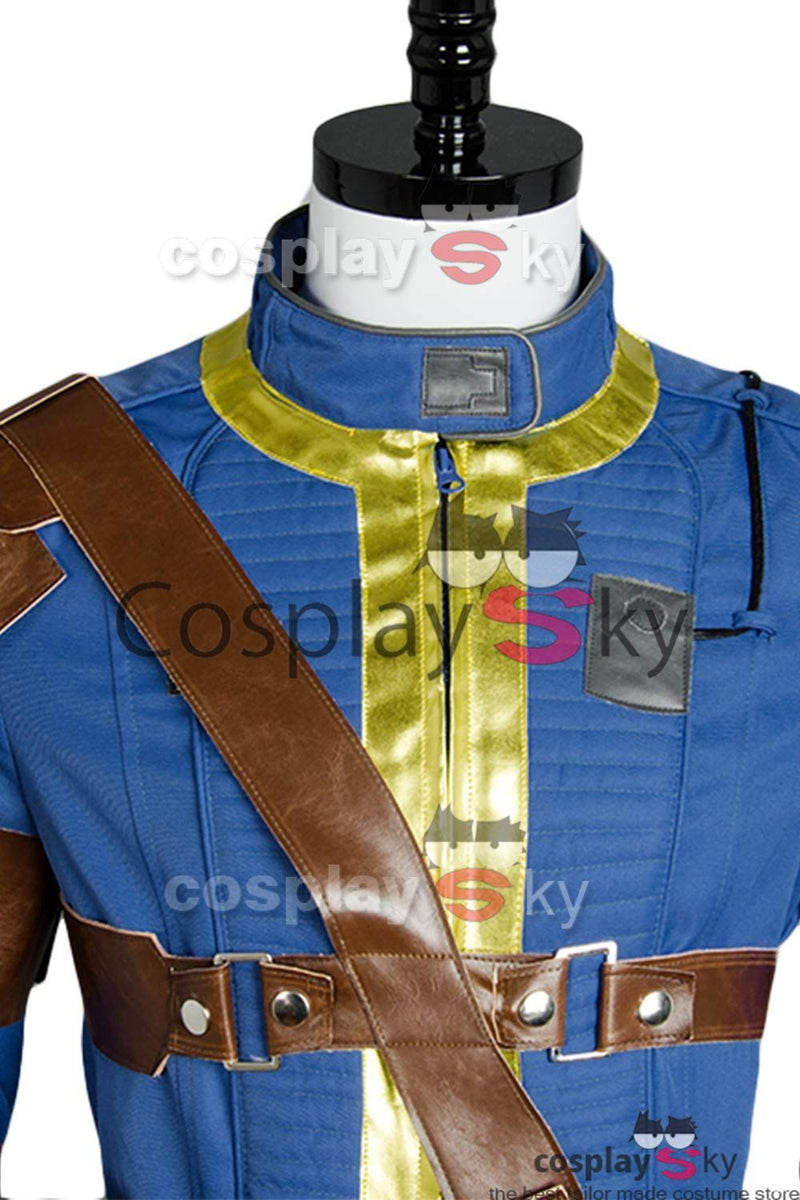 Fallout 4 FO Nate Vault 111 Dweller Outfits Jumpsuit Uniform Cosplay Costume