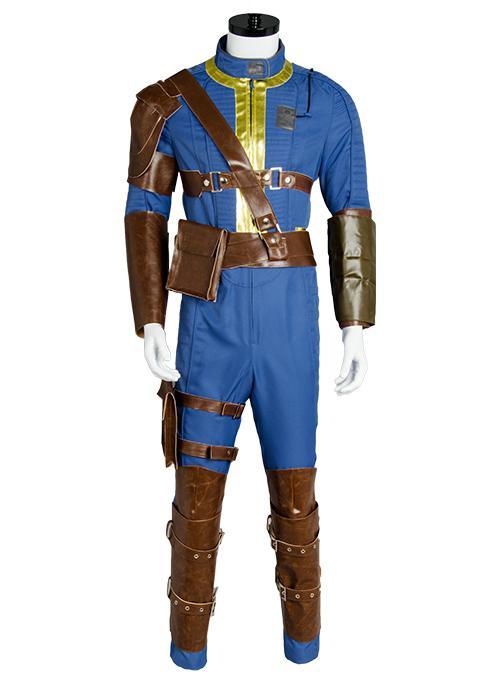 Fallout 4 FO Nate Vault 111 Dweller Outfits Jumpsuit Uniform Cosplay Costume