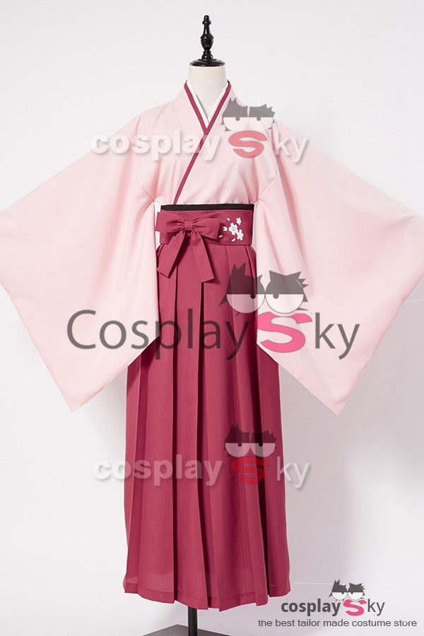 Fate Grand Order Sakura Saber Kimono Cosplay Costume