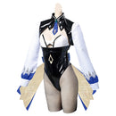 Genshin Impact Eula Bunny Girl Original Design Cosplay Costume - Cossky®