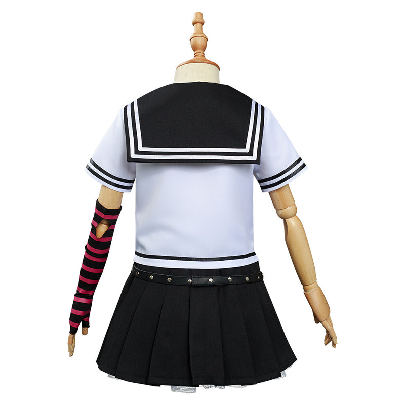 Danganronpa Dangan Rondo -Yuibu Miota Kids Girls School Uniform Dress Outfits Halloween Carnival Suit Cosplay Costumes