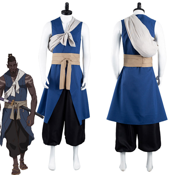 Anime Yasuke Yasuke Outfits Halloween Carnival Suit Cosplay Costume