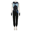 Valorant Jett Cosplay Costume Halloween Jumpsuit Outfit Cosplay Costume