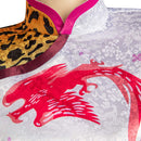 Hell's Paradise Jigoku Raku Sagiri Cosplay Costume Cheongsam Dress Halloween Carnival Party Disguise Suit