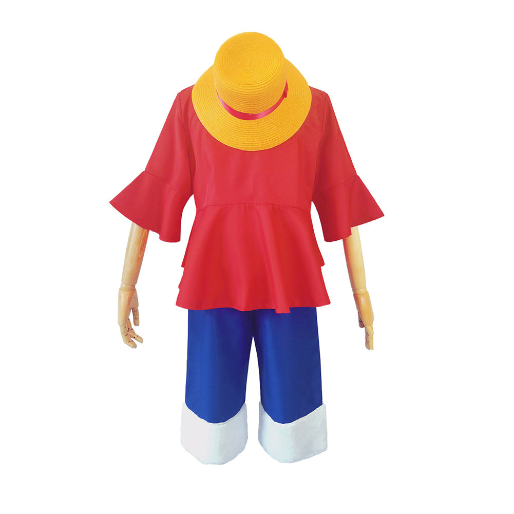 One Piece Wano Country Monkey D. Luffy Cosplay Costume Kimono Outfits  Halloween Carnival Suit - Cosplay Costumes - AliExpress
