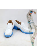 White PU Leather Shoes Halloween Carnival Cosplay Shoes