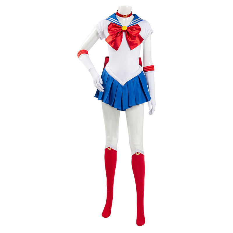 Sailor Moon Tsukino Usagi Uniform Dress Outfits Cosplay Costume Sailor Moon Tsukino Usagi Uniform Dress Outfits Cosplay Costume