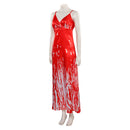 Film Carrie Red Women Dress Outfits Party Carnival Halloween Cosplay Costume