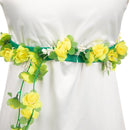 Final Fantasy Game Aerith Gainsborough Women White Dress Party Carnival Halloween Cosplay Costume