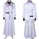 Final Fantasy VII Game Rufus Shinra White Outfit Party Carnival Halloween Cosplay Costume