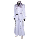 Final Fantasy VII Game Rufus Shinra White Outfit Party Carnival Halloween Cosplay Costume