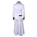 Final Fantasy VII Game Rufus Shinra White Outfit Party Carnival Halloween Cosplay Costume
