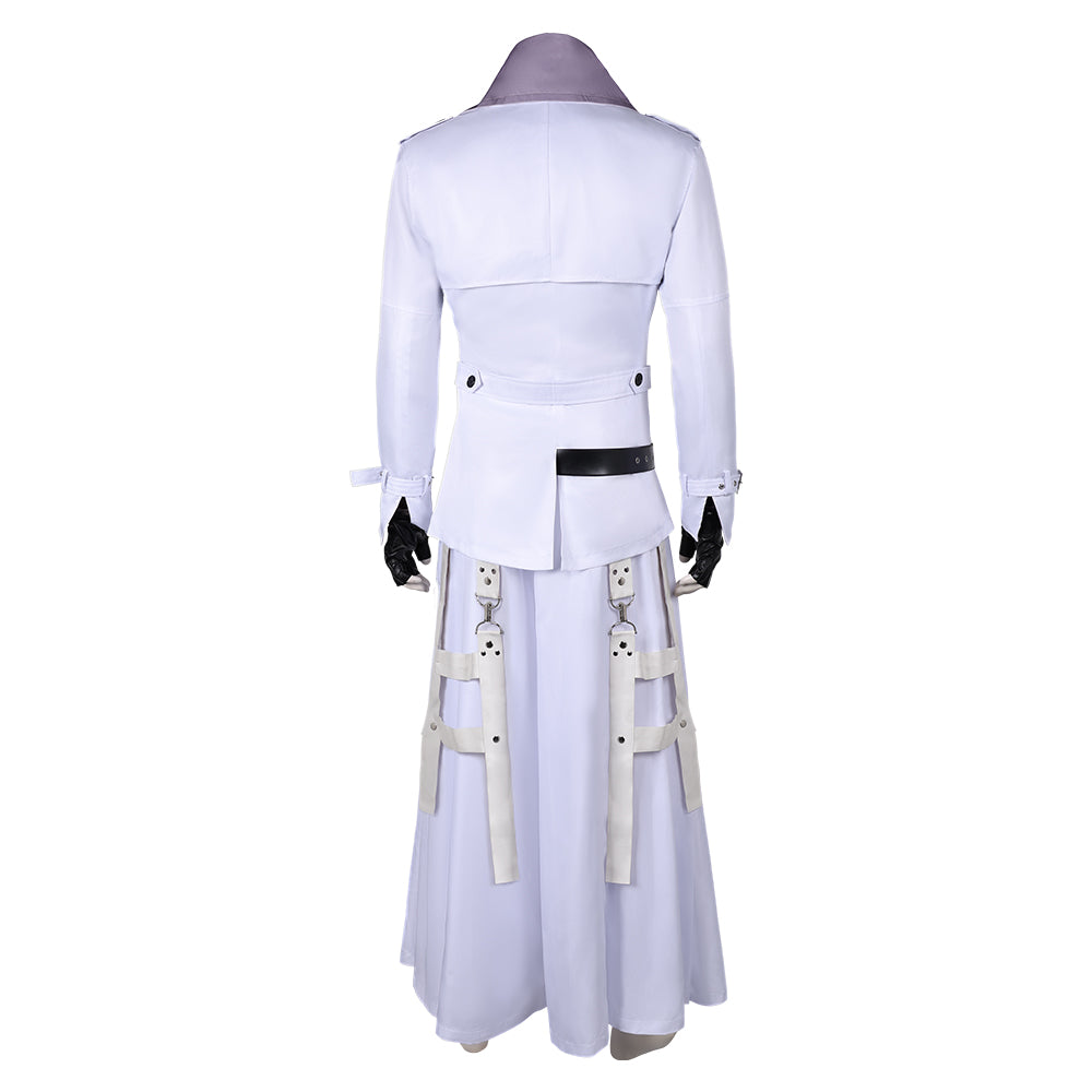 FF VII Rufus Shinra White Outfit Party Carnival Halloween Cosplay ...