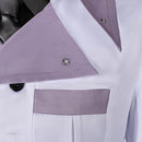 Final Fantasy VII Game Rufus Shinra White Outfit Party Carnival Halloween Cosplay Costume