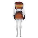 Final Fantasy VII Game Tifa Lockhart Women Brown Suit Party Carnival Halloween Cosplay Costume