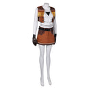 Final Fantasy VII Game Tifa Lockhart Women Brown Suit Party Carnival Halloween Cosplay Costume