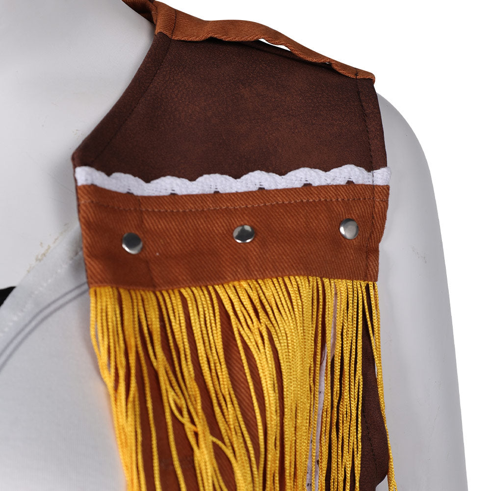 FF VII Tifa Lockhart Outfits Halloween Party Carnival Cosplay Costume