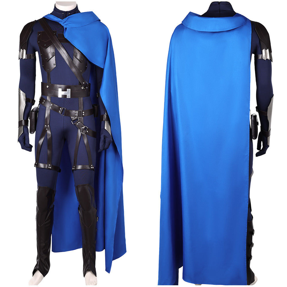 Final Fantasy VII Rebirth Cloud Strife Combat Suit Party Carnival Halloween  Cosplay Costume