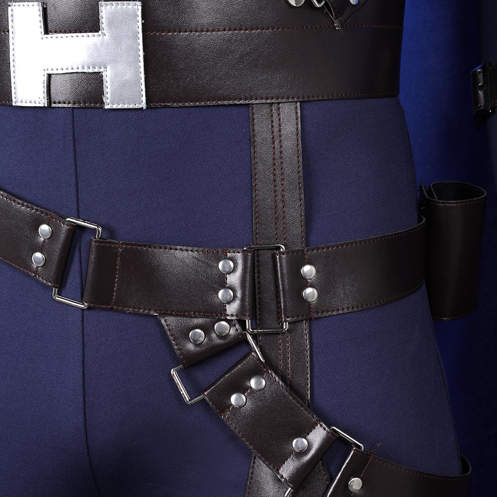 Final Fantasy VII Rebirth Cloud Strife Combat Suit Party Carnival ...