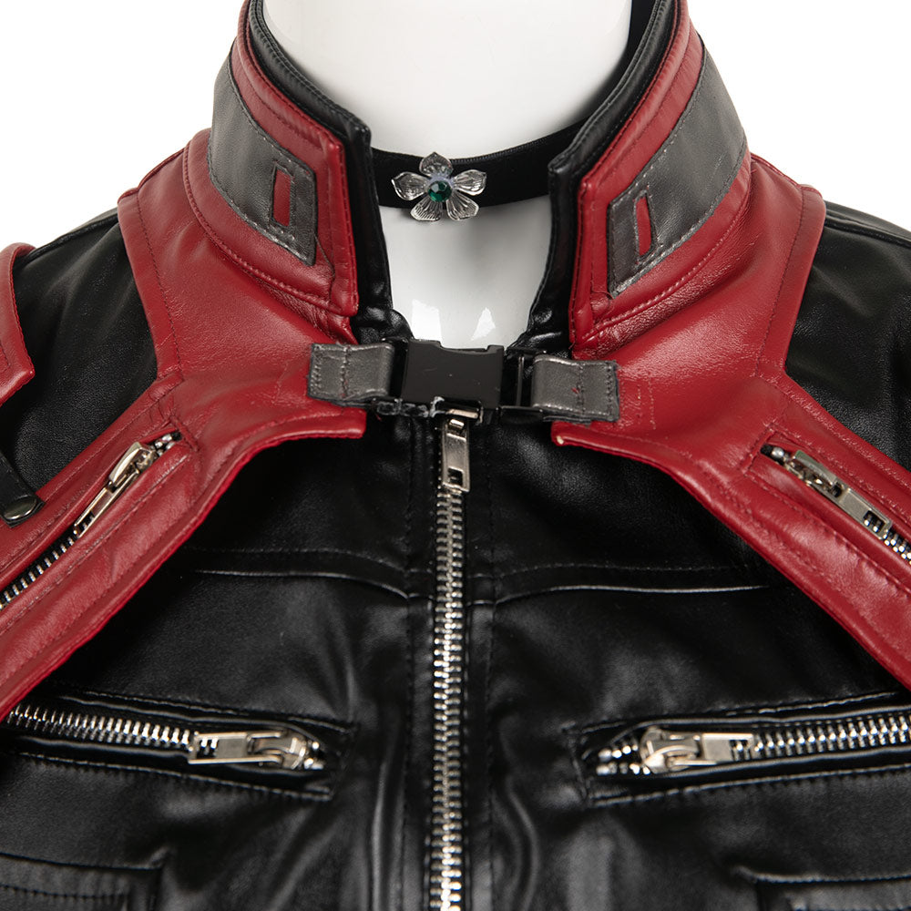Spiel FF7 Erwachsene Aerith Gainsborough Kostüm Cosplay Final Fantasy Remake Halloween Outfit Fancy Frauen Rote Jacke Rosa Kleid 200000532 Spiel FF7 Erwachsene Aerith Gainsborough Kostüm Cosplay Final Fantasy Remake Halloween Outfit Fancy Frauen Rote Jacke Rosa Kleid 200000532