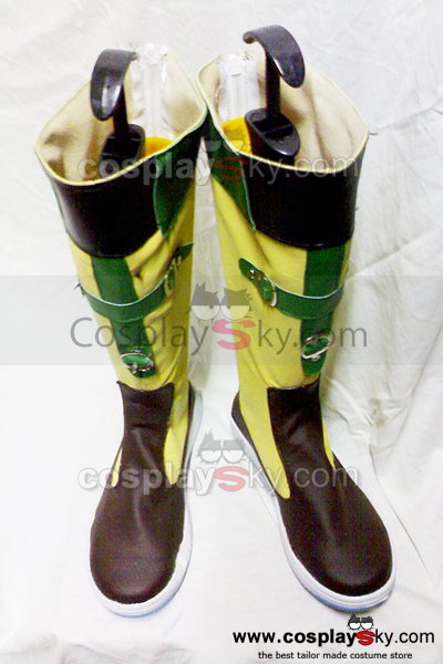 Final Fantasy X Rikku Cosplay Boots Shoes Custom Made