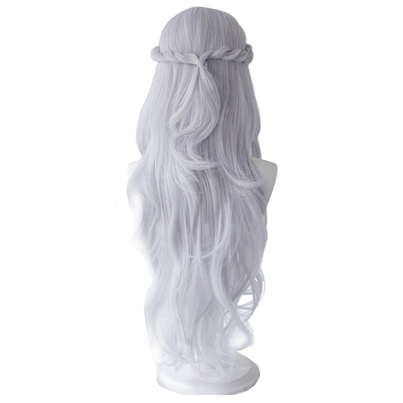 Final Fantasy XIV Game Venat Cosplay Wig Heat Resistant Synthetic Hair Carnival Halloween Party Props