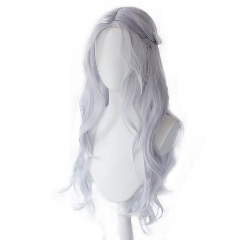Final Fantasy XIV Game Venat Cosplay Wig Heat Resistant Synthetic Hair Carnival Halloween Party Props